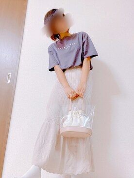 maro⭐︎相互⭐︎全身1万円以下コーデさん（レディース・158cm）の夏コーディネート