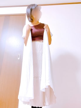 maro⭐︎相互⭐︎全身1万円以下コーデさん（レディース・158cm）の夏コーディネート