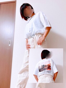 maro⭐︎相互⭐︎全身1万円以下コーデさん(レディース・158cm)の夏コーディネート