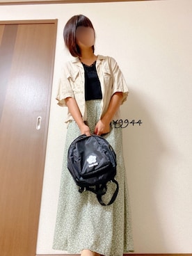 maro⭐︎相互⭐︎全身1万円以下コーデさん（レディース・157cm）の夏コーディネート