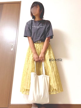 maro⭐︎相互⭐︎全身1万円以下コーデさん（レディース・157cm）の夏コーディネート