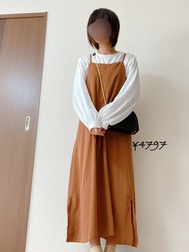 maro⭐︎相互⭐︎全身1万円以下コーデさん（レディース・157cm）の秋コーディネート