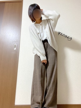 maro⭐︎相互⭐︎全身1万円以下コーデさん(レディース・157cm)の秋コーディネート