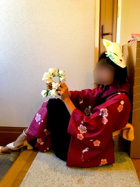 「ハロウィン」｜「アイテム（ジャンパースカート）」を使った、maro⭐︎相互⭐︎全身1万円以下コーデさん（レディース・157cm）の秋コーディネート