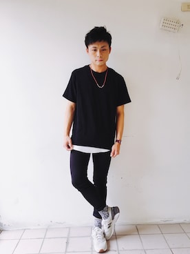 Teru Sindouさん（メンズ・170cm）の春コーディネート