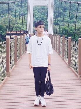 Teru Sindouさん（メンズ・170cm）の夏コーディネート