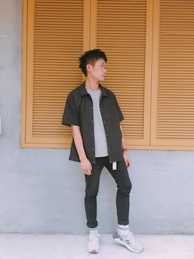 Teru Sindouさん(メンズ・170cm)の夏コーディネート