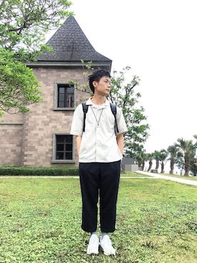 Teru Sindouさん（メンズ・170cm）の春コーディネート