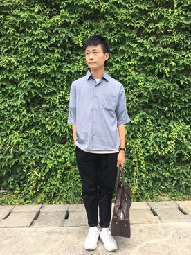 Teru Sindouさん（メンズ・170cm）の夏コーディネート