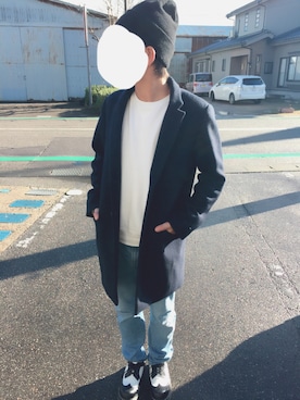 「COAL（コール）のアイテム」を使った、ヤマダさん（メンズ・168cm）の冬コーディネート