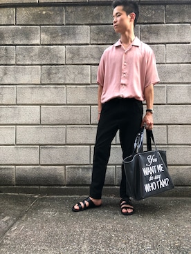 うえさんさん（メンズ・170cm）の夏コーディネート