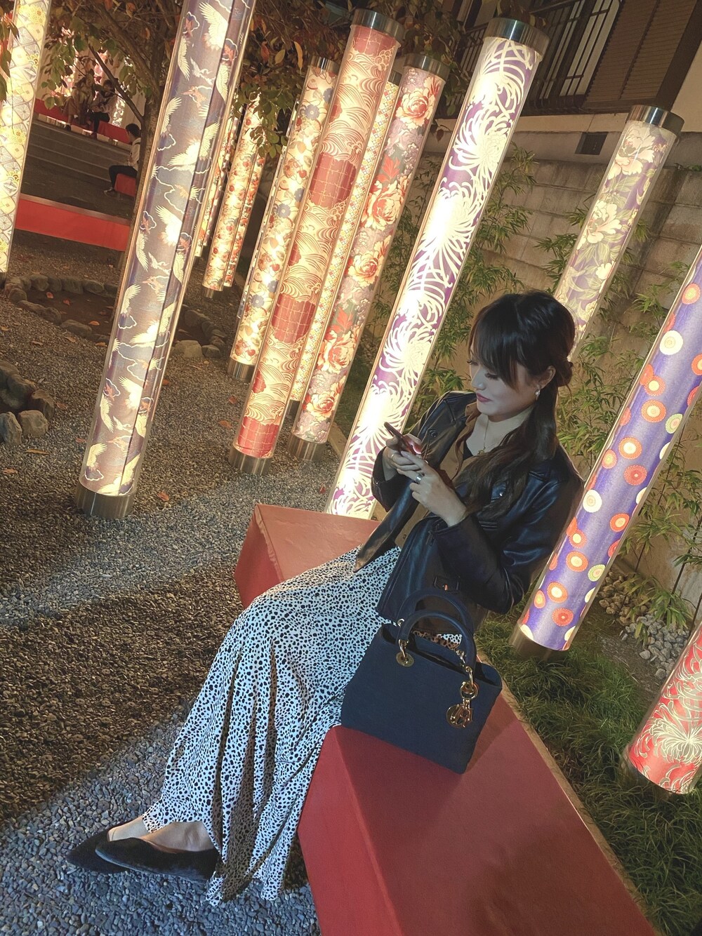 「シンプルコーデ、お洒落さんとつながりたい、オトナ女子、プチプラコーデ、ootd、大人カジュアル、ローリーズファーム(LOWRYS FARM)、fashion、ライダース、着回しコーデ」｜「UNIQLOのアイテム（パンプス、ブラック系）」を使った、alohamaharooさん（レディース・162cm）の冬コーディネートの1枚目の写真