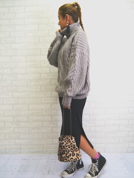 「H&M DIVIDED（エイチアンドエム　ディヴァイデッド）のアイテム」を使った、wakanaさん（レディース・161cm）の秋コーディネート