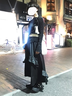 「アイテム（ピアス（両耳用））」を使った、Runaさん（レディース・153cm・20代）の春コーディネート