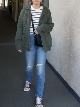 saaayaaaさん(レディース・152cm)の春コーディネート