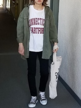 saaayaaaさん(レディース・152cm)の春コーディネート