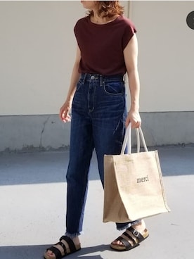 saaayaaaさん（レディース・152cm）の夏コーディネート