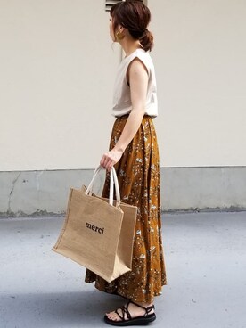 saaayaaaさん（レディース・152cm）の夏コーディネート