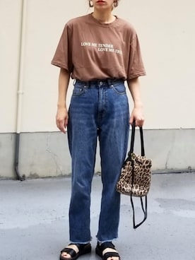 saaayaaaさん（レディース・152cm）の夏コーディネート