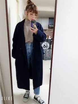 saaayaaaさん（レディース・152cm）の冬コーディネート