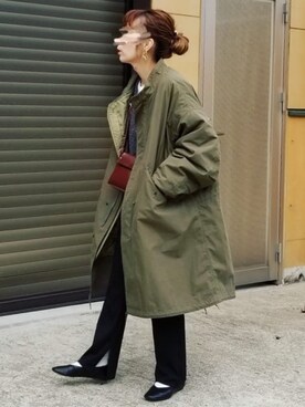 saaayaaaさん（レディース・152cm）の冬コーディネート