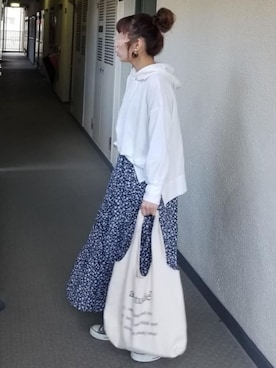 saaayaaaさん（レディース・152cm）の春コーディネート