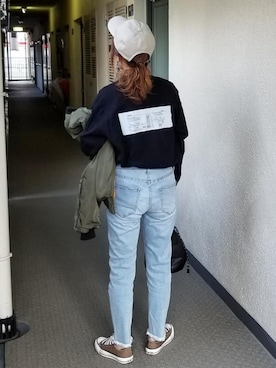 saaayaaaさん（レディース・152cm）の春コーディネート