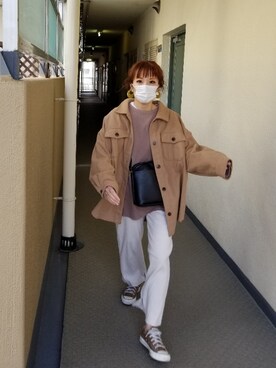 saaayaaaさん（レディース・152cm）の春コーディネート