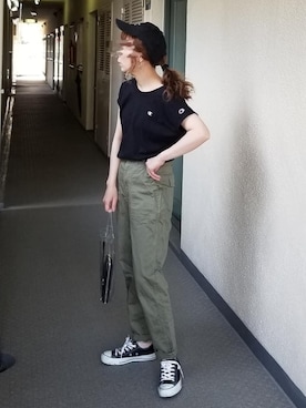 saaayaaaさん（レディース・152cm）の夏コーディネート