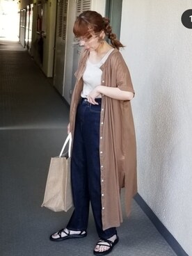saaayaaaさん（レディース・152cm）の夏コーディネート
