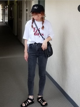 saaayaaaさん（レディース・152cm）の夏コーディネート