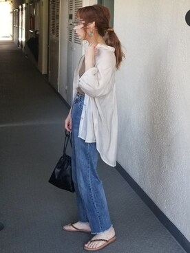 saaayaaaさん（レディース・152cm）の夏コーディネート