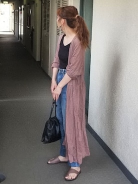 saaayaaaさん（レディース・152cm）の秋コーディネート