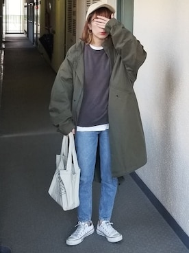 saaayaaaさん（レディース・152cm）の秋コーディネート