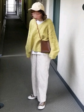 saaayaaaさん（レディース・152cm）の冬コーディネート