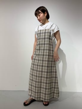 12449nsさん（レディース・160cm）の夏コーディネート