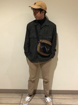 「BACK NUMBER（バックナンバー）のアイテム（チノパンツ）」を使った、masaさん（メンズ・176cm）の秋コーディネート