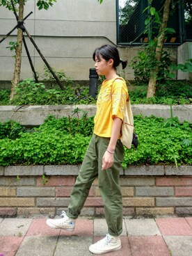 ChiHsinさん（レディース・162cm）の夏コーディネート