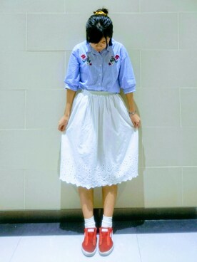 ChiHsinさん（レディース・162cm）の夏コーディネート