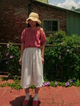 ChiHsinさん（レディース・162cm）の夏コーディネート