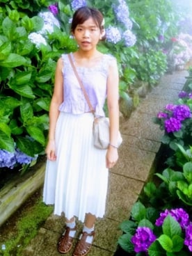 ChiHsinさん（レディース・162cm）の夏コーディネート