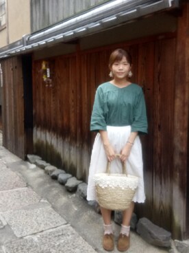 ChiHsinさん（レディース・162cm）の夏コーディネート