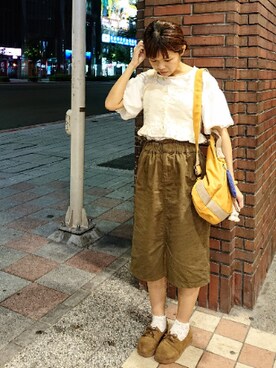 「a la sha（-）のアイテム」を使った、ChiHsinさん（レディース・162cm）の夏コーディネート