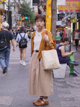 ChiHsinさん（レディース・162cm）の秋コーディネート