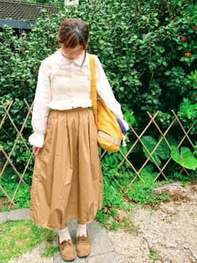 「a la sha（-）のアイテム」を使った、ChiHsinさん（レディース・162cm）の夏コーディネート