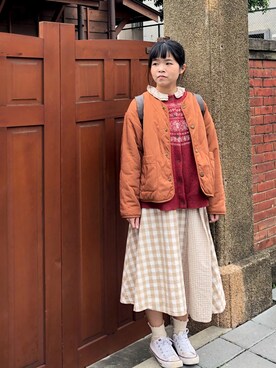 ChiHsinさん（レディース・162cm）の冬コーディネート