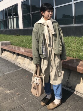 ChiHsinさん（レディース・162cm）の冬コーディネート