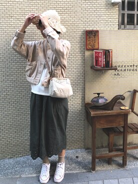 ChiHsinさん（レディース・162cm）の春コーディネート