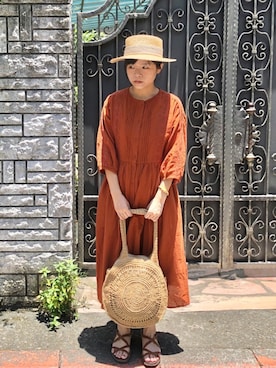 カンカン帽 の人気ファッションコーディネート 地域 台湾 髪型 ミディアムヘアー Wear