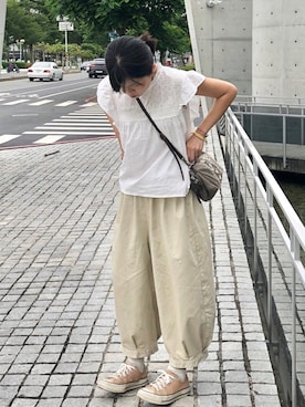 ChiHsinさん（レディース・162cm）の夏コーディネート